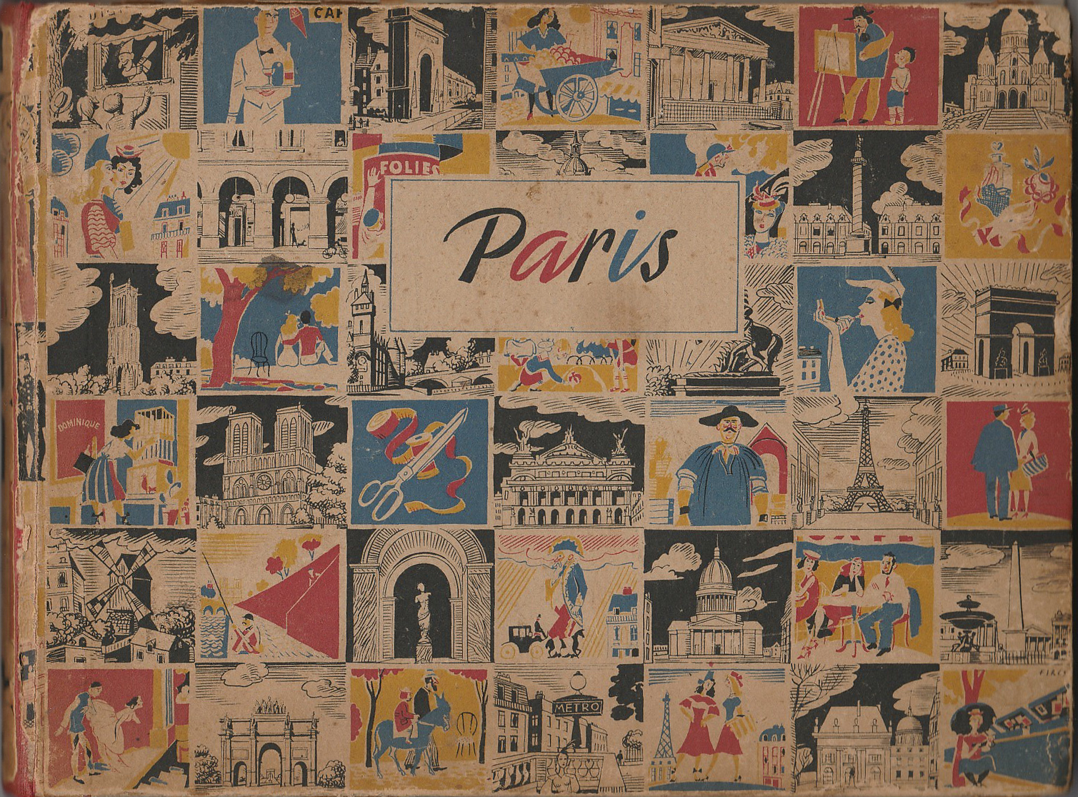 Paris, a walk through the city - in 1942 - Dark Lane Creative